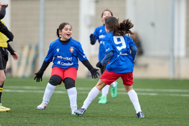 Fotos de la primera jornada del Torneo Interescolar de Osasuna 2024-25./