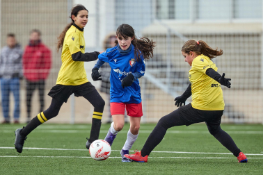 Fotos de la primera jornada del Torneo Interescolar de Osasuna 2024-25./