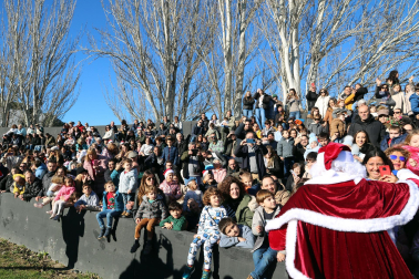 Llegada de Papá a Noel a Tudela.