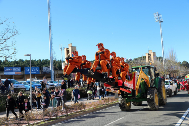 Llegada de Papá a Noel a Tudela.