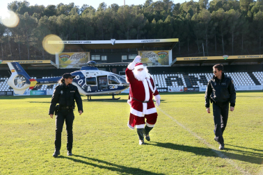 Llegada de Papá a Noel a Tudela.
