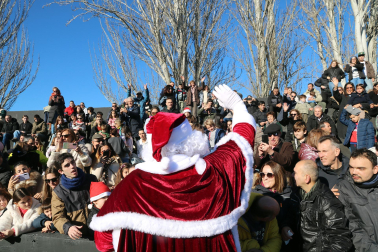 Llegada de Papá a Noel a Tudela.