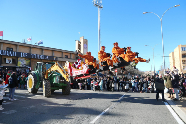 Llegada de Papá a Noel a Tudela.