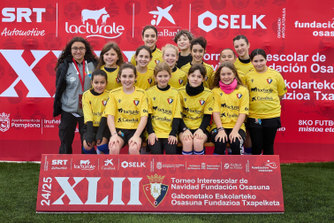 ERRENIEGA. El equipo lo integran Kattalin Ariztimuño, Leire Elgorriaga, Arane Echeverría, India Echeverría, Maddi Induráin, Nahia Goldaracena, Arhane Inda, Irantzu Erauskin, Noa Andoño, Ane Alastuey, Ainhoa Mendióroz, Nora Muriel, Uxue Sánchez, Joane Otermin.