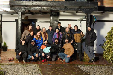 Fotos del rodaje del corto 'Surfistas' en Olazagutía.