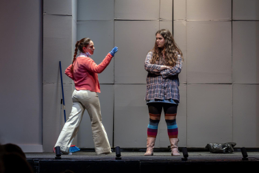 El teatro y el chocolate se fundieron este domingo 29 de diciembre en la Escuela Navarra de Teatro con el tradicional acto /