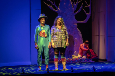 El teatro y el chocolate se fundieron este domingo 29 de diciembre en la Escuela Navarra de Teatro con el tradicional acto /