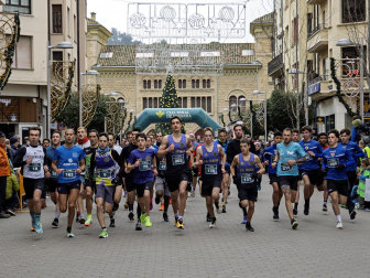 Fotos de la San Silvestre de Estella 2024.