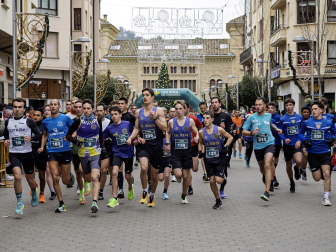 Fotos de la San Silvestre de Estella 2024.