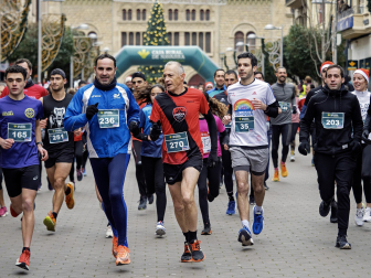 Fotos de la San Silvestre de Estella 2024.