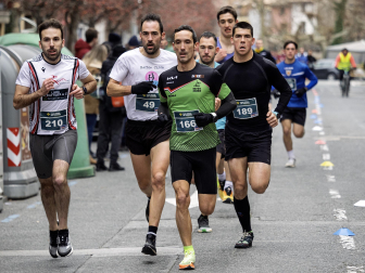 Fotos de la San Silvestre de Estella 2024.