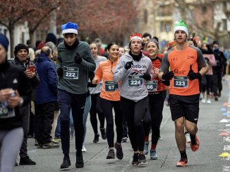 Fotos de la San Silvestre de Estella 2024.