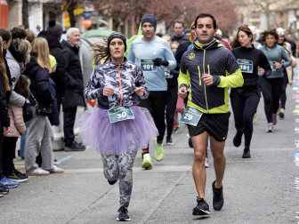 Fotos de la San Silvestre de Estella 2024.