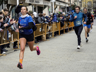 Fotos de la San Silvestre de Estella 2024.