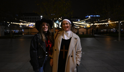 Foto de los disfraces de la Nochevieja 2024 en Pamplona