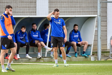 Fotos del entrenamiento de Osasuna este domingo 5 de enero.