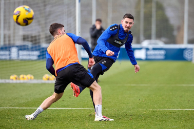 Fotos del entrenamiento de Osasuna este domingo 5 de enero.