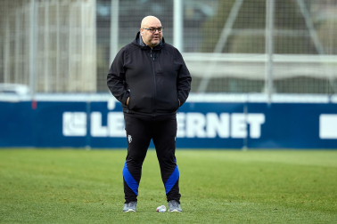 Fotos del entrenamiento de Osasuna este domingo 5 de enero.