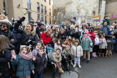 Fotos de la Cabalgata de Reyes de Tudela 2025.