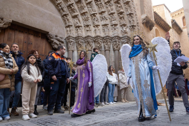 Fotos de la Cabalgata de Reyes de Tudela 2025.