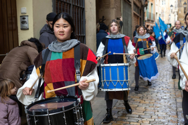 Fotos de la Cabalgata de Reyes de Tudela 2025.