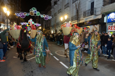Fotos de la Cabalgata de Reyes de Tudela 2025