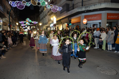 Fotos de la Cabalgata de Reyes de Tudela 2025
