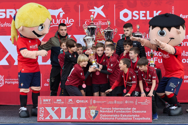Fotos de las finales del Torneo Interescolar de Osasuna 2024-25