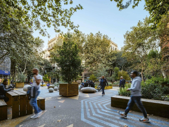 Supermanzana de Sant Antoni en el Eixample barcelonés
