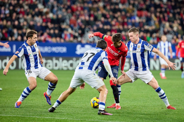 Fotos del Osasuna 2-1 Real Sociedad de la jornada 22./