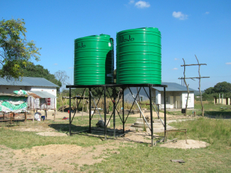 Depósitos de agua en Zimbabue