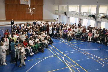 Visita de los reyes al Hospital de Parapléjicos de Toledo.