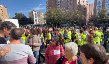Vídeo del inicio de la manifestación por la crisis de la industria navarra en Pamplona