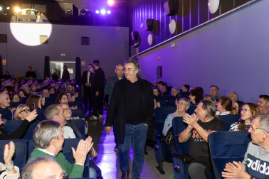 Fotos del homenaje a Eduard Fernández en la Muestra de Cine de Tudela./