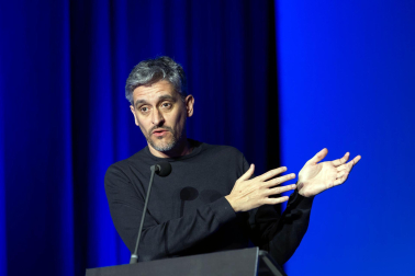 Fotos del homenaje a Eduard Fernández en la Muestra de Cine de Tudela./