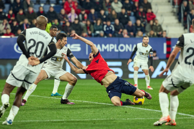 Fotos del Osasuna 3-3 Valencia de la jornada 26./