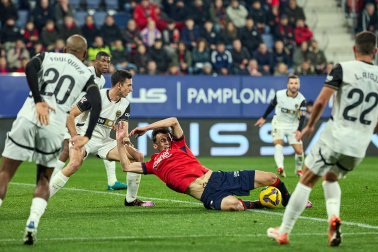 Fotos del Osasuna 3-3 Valencia de la jornada 26./