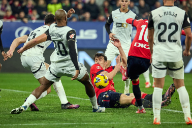 Fotos del Osasuna 3-3 Valencia de la jornada 26./