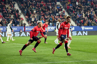 Fotos del Osasuna 3-3 Valencia de la jornada 26./