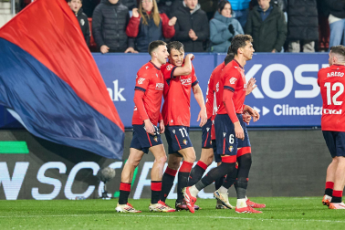 Fotos del Osasuna 3-3 Valencia de la jornada 26./