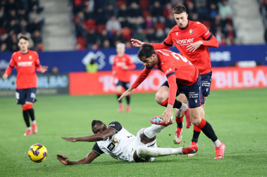 Fotos del Osasuna 3-3 Valencia de la jornada 26./