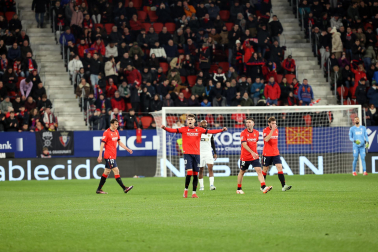 Fotos del Osasuna 3-3 Valencia de la jornada 26./