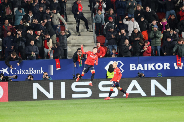 Fotos del Osasuna 3-3 Valencia de la jornada 26./