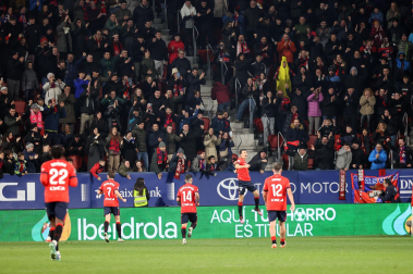 Fotos del Osasuna 3-3 Valencia de la jornada 26./