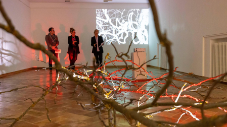 Inauguración de la exposición el pasado jueves