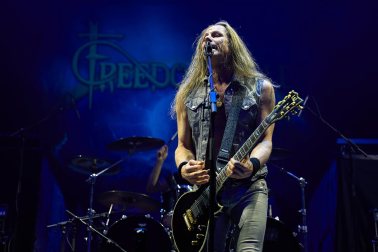 Fotos de la actuación del grupo Freedom Call.