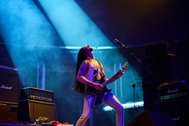 Fotos de la actuación del grupo navarro Electrikee.
