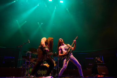 Fotos de la actuación del grupo navarro Electrikee.