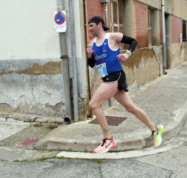 Participantes en las pruebas de 5 y 10 kilómetros de la XXXIV 'Villa de Falces' /