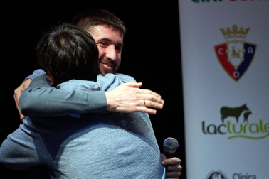 Irurtzun acogió este miércoles, 26 de marzo, el homenaje al capitán Roberto Martil /